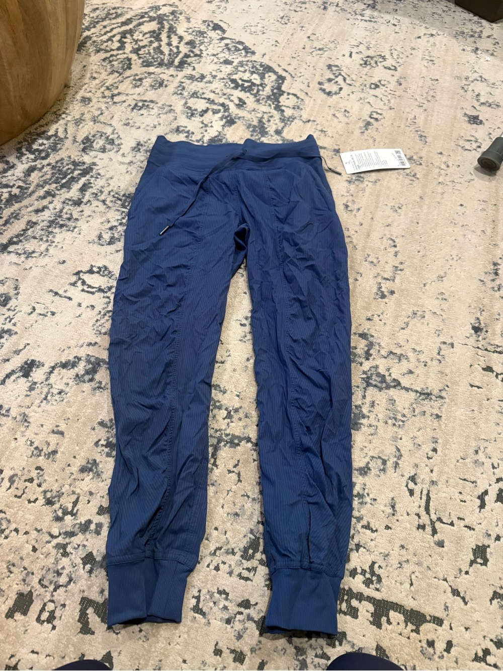 NEW LULULEMON!! Navy Jogger Sweatpants with Drawstring